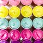 Imagem de Kit 3 unidades de lip tint gloss labial formato Milk shake glitter novidade