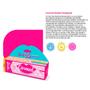 Imagem de Kit 3 unidades Hidratante Labial Carmed Barbie Rose Gold Efeito Gloss 10g