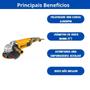 Imagem de Kit 3 unidades - ingco esmerilhadeira angular 7pol 2400w 110v