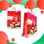 Imagem de Kit 3 Unidades Sacolas De Natal Decorativas 3D