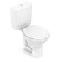 Imagem de Kit 3 Vaso Sanitário com Caixa Acoplada e Assento Saveiro Celite Branco Brilhante