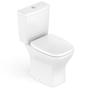 Imagem de Kit 3 Vaso Sanitários Rimless com Caixa Acoplada Smart Clean Harpic e Assento Soft Close Vip Celite
