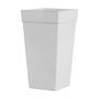 Imagem de Kit 3 Vasos 28L Cinza - Preto- Marrom - Branco para Plantas Flores Cachepot Rattan - Plasnew