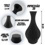 Imagem de Kit 3 Vasos De Plantas Jarro Espiral - Decoração Sala