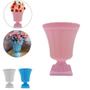 Imagem de Kit 3 Vasos Grego Decorativo Flores Festa Decoração Enfeite