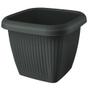 Imagem de Kit 3 Vasos Para Plantas 9,6L Quadrado Decoração Casa Jardim