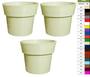 Imagem de Kit 3 Vasos Plantas Frutífera hortaliças 60x70 Ibiza Polietileno