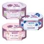 Imagem de Kit 3 Velas Aromáticas Perfumada E Decorativa 95g Tropical