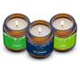 Imagem de Kit 3 Velas Aromáticas Relaxantes 100G Multilaser Saúde