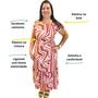 Imagem de Kit 3 Vestido Longo Ciganinha Feminino Plus Size Soltinho - Felicity