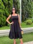 Imagem de KIt 3 Vestido Midi Alça Larga Verão Plus Size Verão Moda Gravida Gestante