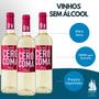 Imagem de Kit 3 Vinho Sem Álcool Cero Coma Branco - 750Ml - Espanha