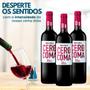 Imagem de Kit 3 Vinho Sem Álcool Cero Coma Tinto - 750mL Espanha