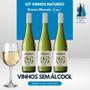 Imagem de Kit 3 Vinho Sem Álcool Natureo Branco Espanhol 0,0% - 750Ml