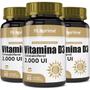 Imagem de Kit 3 Vitamina D3 2000Ui Colecalciferol 60 Cápsulas Fitoprim