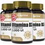 Imagem de Kit 3 Vitamina D3 2000Ui Colecalciferol Extra 150 Cápsulas