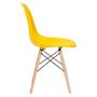 Imagem de KIT - 3 x cadeiras Charles Eames Eiffel DSW - Base de madeira clara