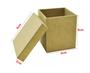 Imagem de kit 30 Caixa Sapato MDF Cru 8x8x8 