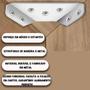 Imagem de Kit 30 Conector De Canto De Aço Inoxidável Para Móveis Unive