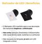 Imagem de Kit 30 Embutido Led 3w Balizador Parede Quadrado 3000k