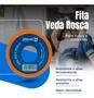 Imagem de Kit 30 Fita Veda Rosca 12mmx25m Teflon Vedação Tubos Conexões Canos Encanamentos Torneira Gás e Hidráulica em Geral PTFE