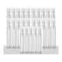 Imagem de Kit 30 Frasco Provador Perfume 10ml com Spray Transparente
