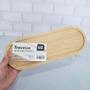 Imagem de Kit 30 Gamelas 33x12cm Bambu Restaurante Oval Petisqueiras Bandejas Multiuso UZ Decorar