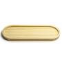 Imagem de Kit 30 Gamelas 33x12cm Bambu Restaurante Oval Petisqueiras Bandejas Multiuso UZ Decorar
