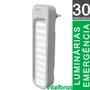 Imagem de Kit 30 Lâmpadas Luminárias De Emergência 30 Leds 1w Recarregável Bivolt - Intelbras LEA 150 - Instalação Fácil, Até 40m2