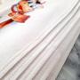 Imagem de Kit 30 Pano de Prato Estampado Branco com bainha - Guardanapo - 100% algodão
