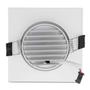 Imagem de Kit 30 Spot Super LED COB 5W Quadrada Direcionável 6500K Branco Bivolt Alumínio Embutir Gesso Sanca