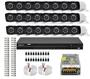 Imagem de Kit 32 Cameras Segurança Hd Dvr Intelbras 32ch mhdx Alta Resolução c/ Acessórios