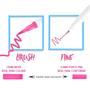 Imagem de Kit 36 Brush Caneta Pen Ponta Pincel Lettering Canetinha