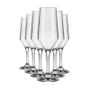 Imagem de Kit 36 Taça Champagne Cristal Buffet Vidro Liso 186 ml Nadir