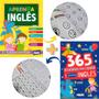 Imagem de Kit 365 Atividades Para Colorir e Aprender Inglês + Aprenda Inglês  Magic Kids