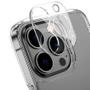 Imagem de Kit 3em1 Compatível Com iPhone 14 Pro - Capa Case + Película 3D Anti-Espião + Película De Câmera