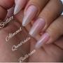 Imagem de Kit 3pct Unhas Postiças Curvadas   3pct Bailarina Nail Finger