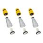 Imagem de Kit 3un Conector com Filtro e Engate Rápido Amarelo Compatível com Lavadora Stanley SW25