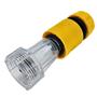 Imagem de Kit 3un Conector Filtro e Engate Amarelo Compatível com Lavajato Karcher K2.500 Agua Reuso 936988700