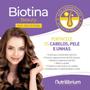 Imagem de Kit 3x Biotina Beauty Premium Cabelos Pele Unhas - 180 Caps Nutrilibrium