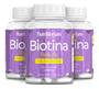 Imagem de Kit 3x Biotina Beauty Premium Cabelos Pele Unhas - 180 Caps Nutrilibrium