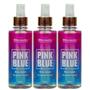 Imagem de Kit 3x Body Splash Desodorante Corporal Pink Blue 200ml Rhenuks