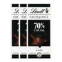 Imagem de Kit 3X Chocolate Lindt Excellence Dark 70% 100G