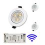 Imagem de Kit 3x Spot Led Branco Quente 12v + Wifi Google Alexa Smart