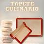 Imagem de Kit 3x Tapetes Silicone Silpat Culinário Cozinha 40x30 Fibra Antiaderente forma