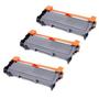 Imagem de Kit 3x Toner Brother Tn-2370 Tn2340 Tn660 L2540