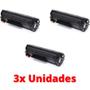 Imagem de Kit 3x Toner Compatível Cb435a 35a   P1005 P1006 I 1.8K