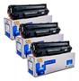 Imagem de Kit 3x Toner Compatível  Cb435a/cb436a/ce285a/278a/ P1102 / P1102W / M1132/  