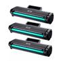 Imagem de Kit 3x Toner Compatível com Samsung D104 MLT-D104S ML1665 ML1660 ML1860 SCX3200 SCX3217 SCX3205 1.5k