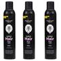 Imagem de Kit 3x300ml Instant Hair Plus Branco Maquiagem Para Calvície